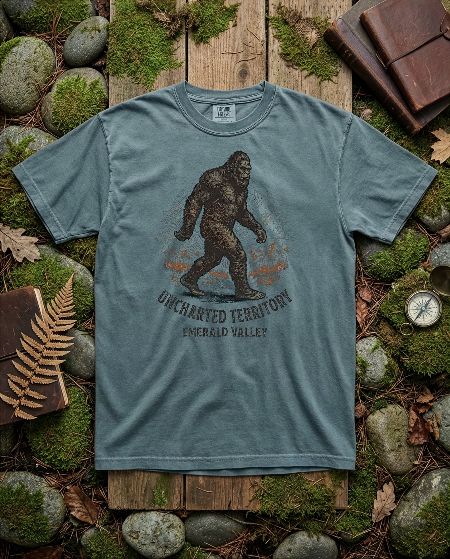 Topographic Walker | Heavyweight Tee