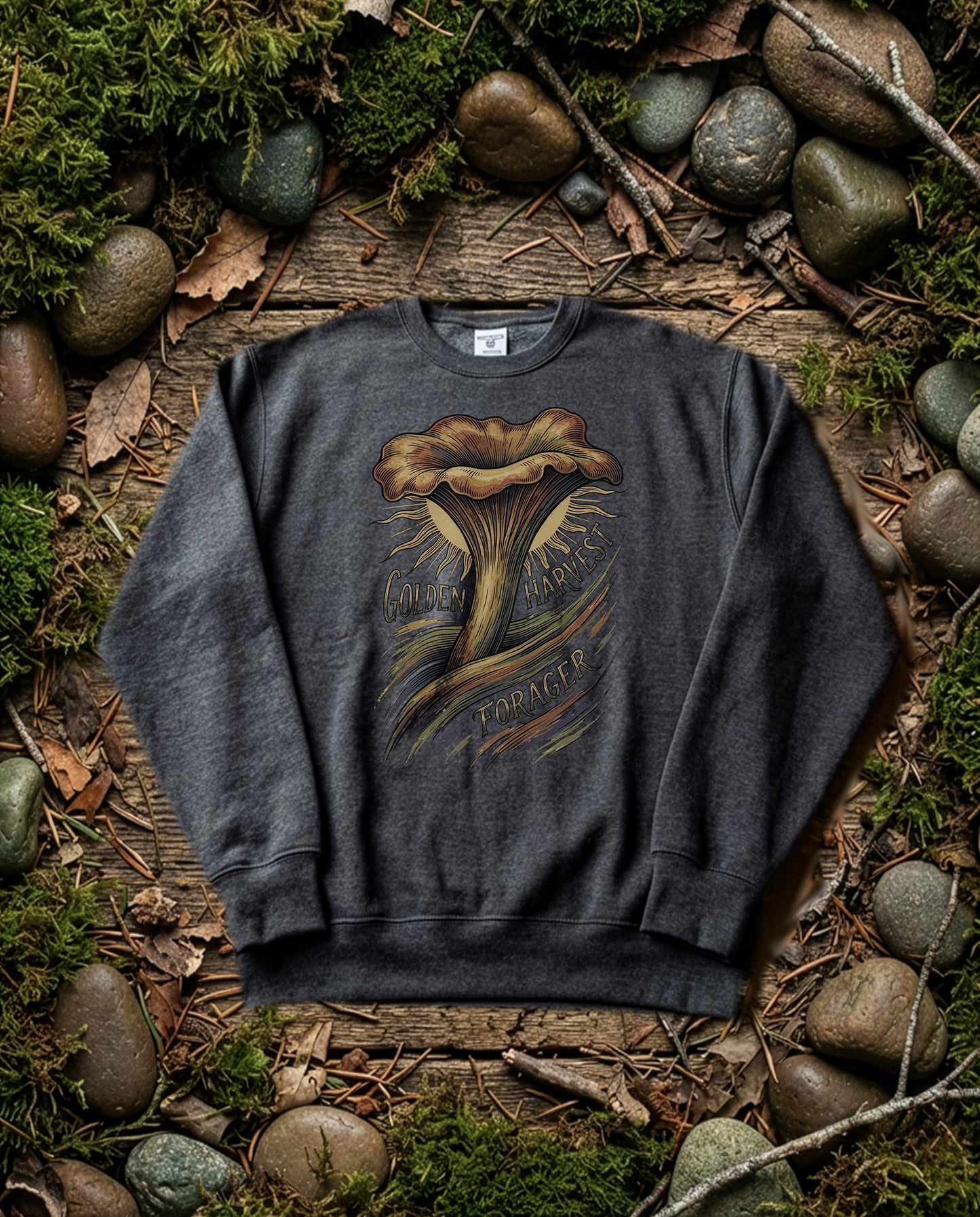 The Sun Chanterelle | Standard Issue Crewneck