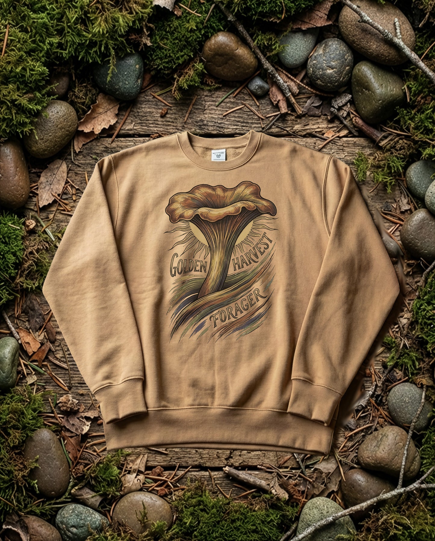 The Sun Chanterelle | Standard Issue Crewneck