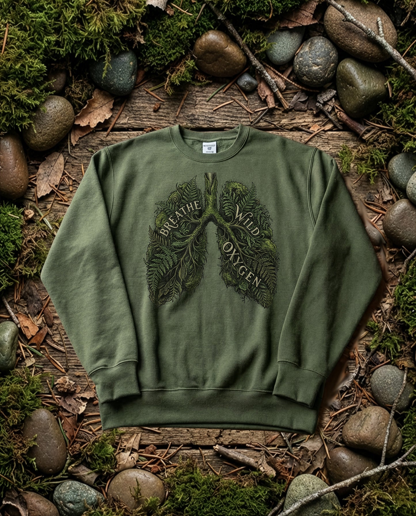 The Fern Lung | Standard Issue Crewneck