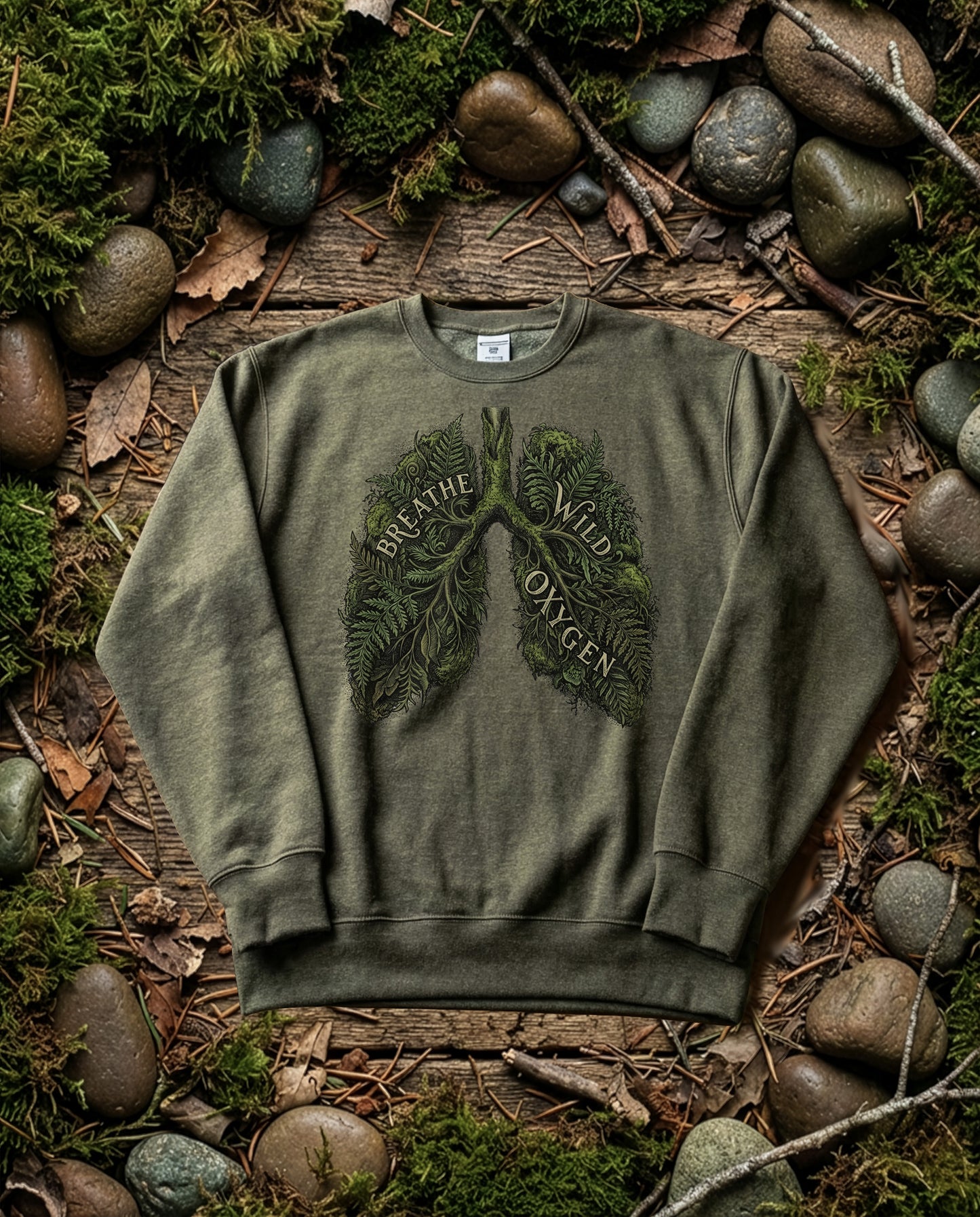The Fern Lung | Standard Issue Crewneck