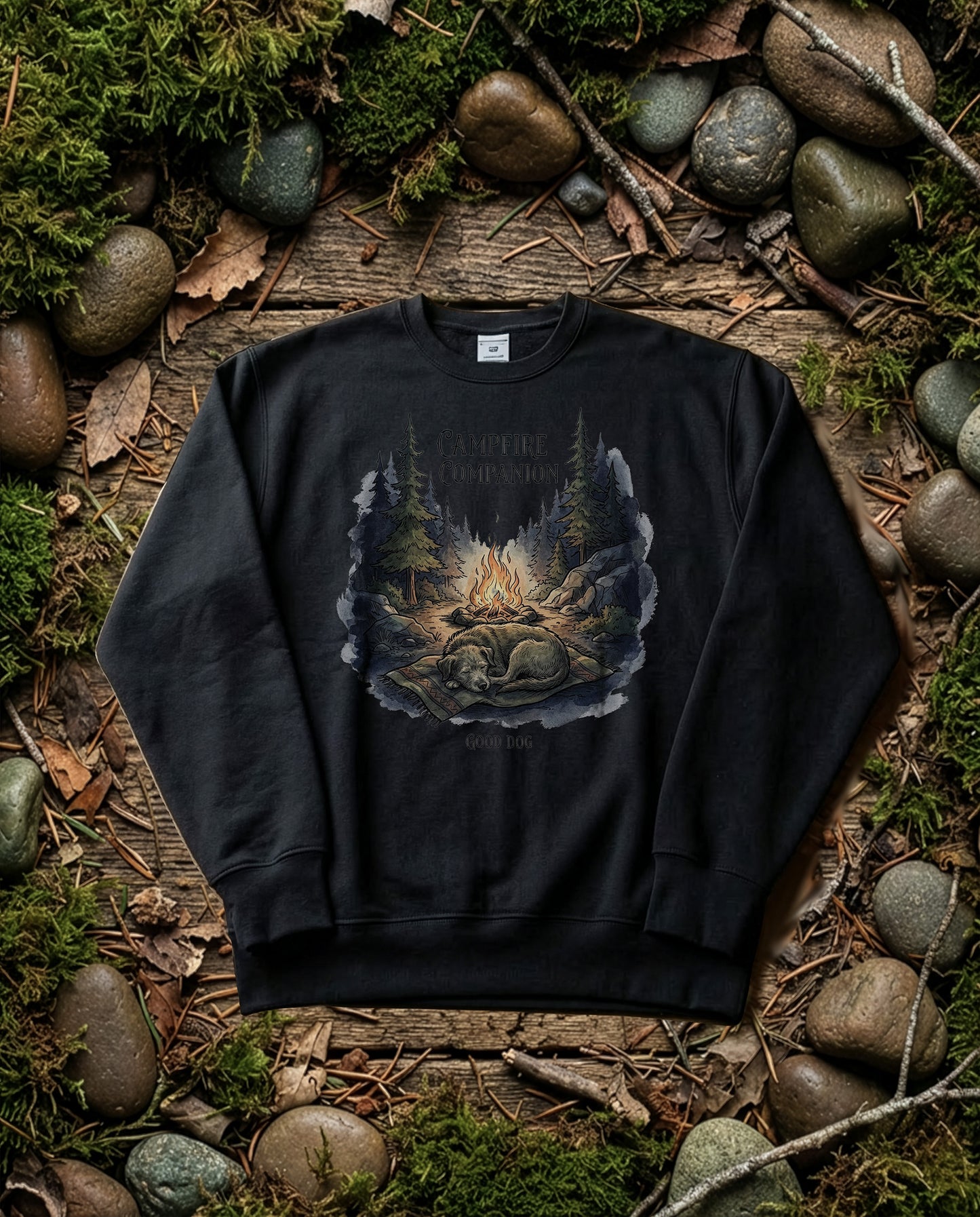Campfire Companion | Standard Issue Crewneck