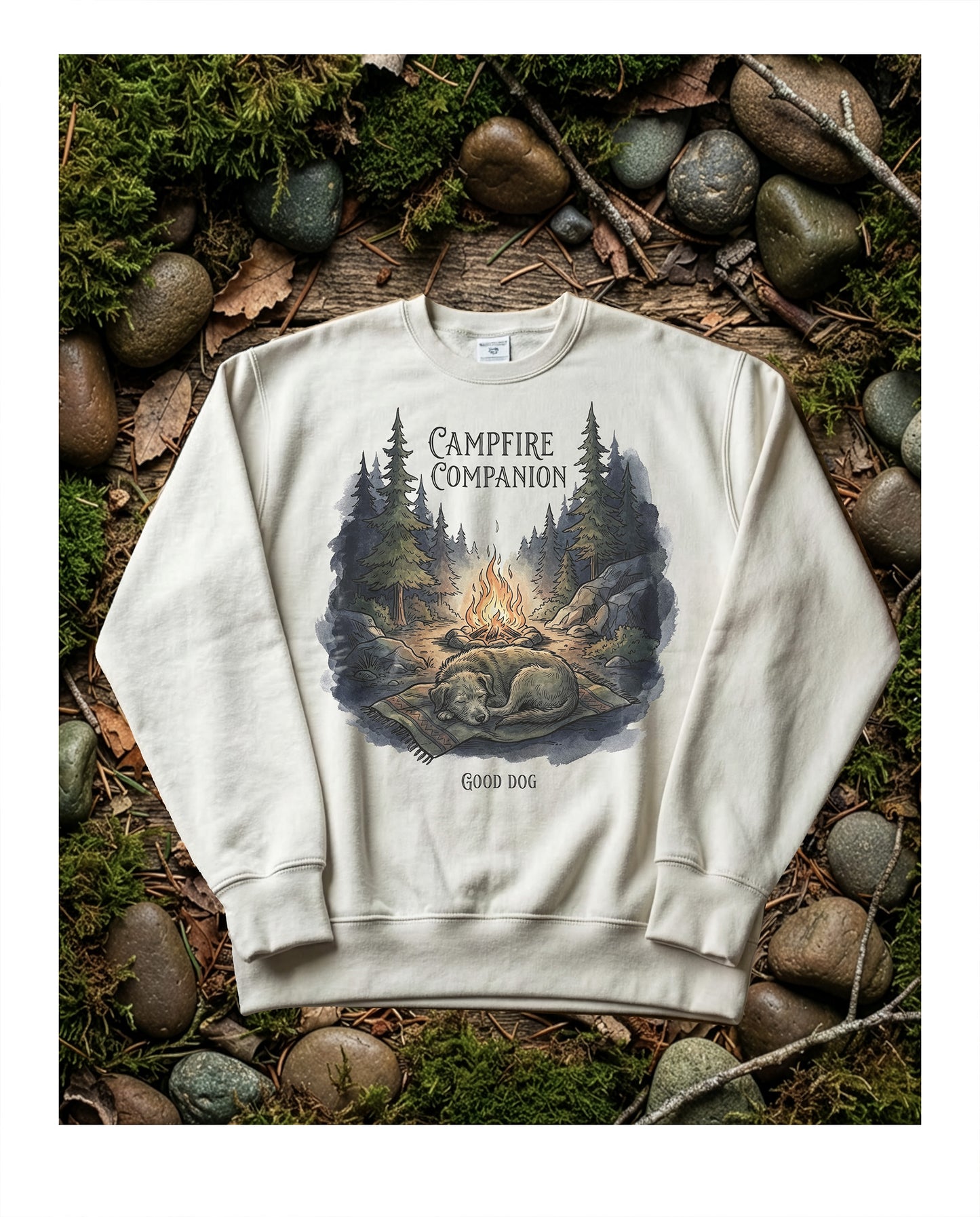 Campfire Companion | Standard Issue Crewneck