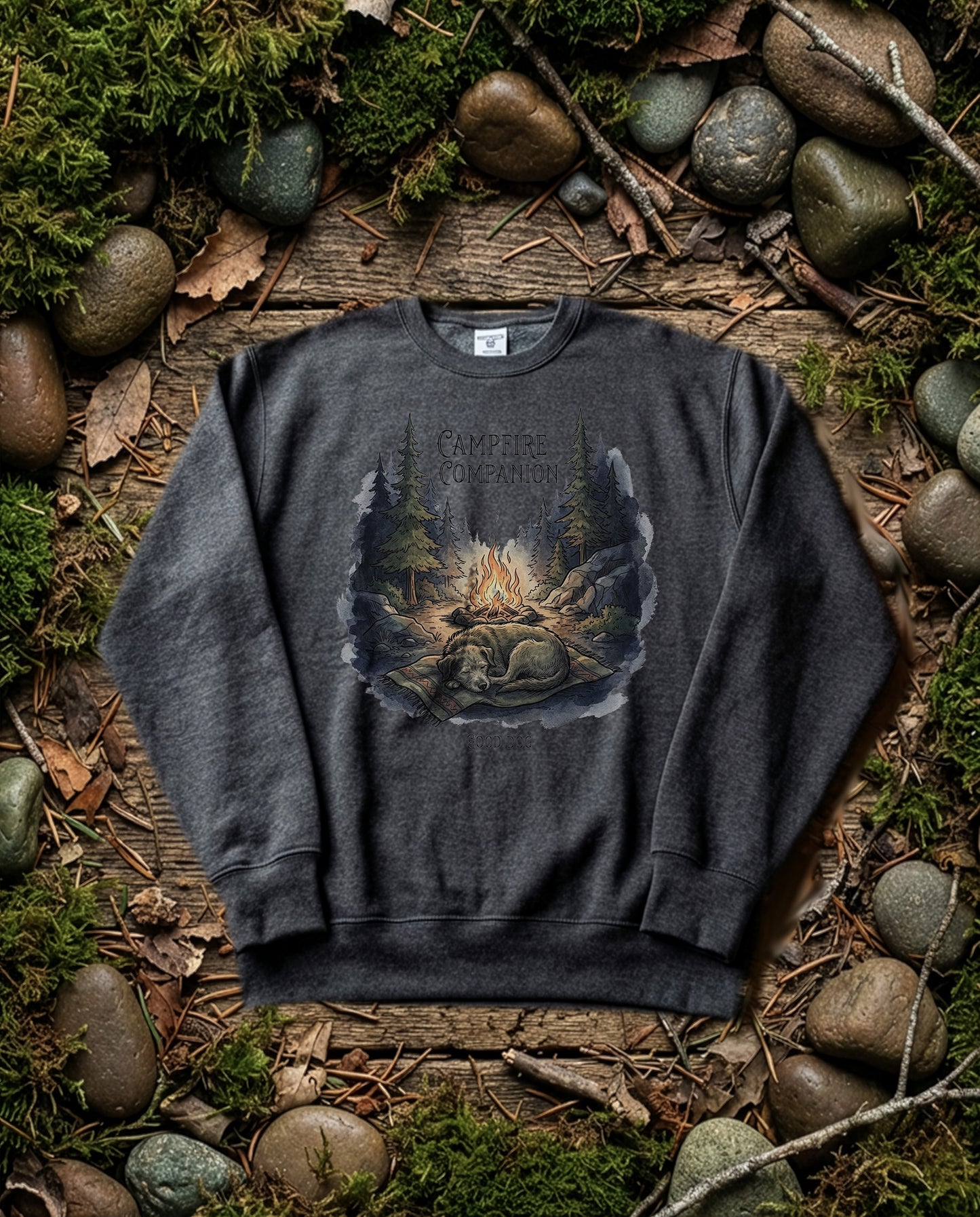 Campfire Companion | Standard Issue Crewneck