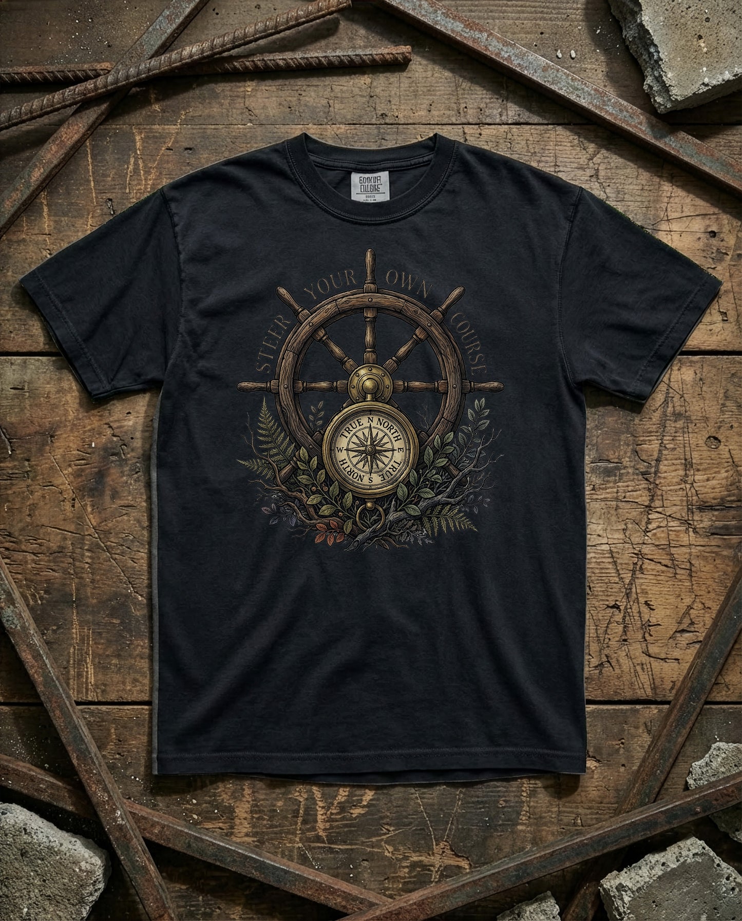 Compass Wheel | Heavyweight Tee