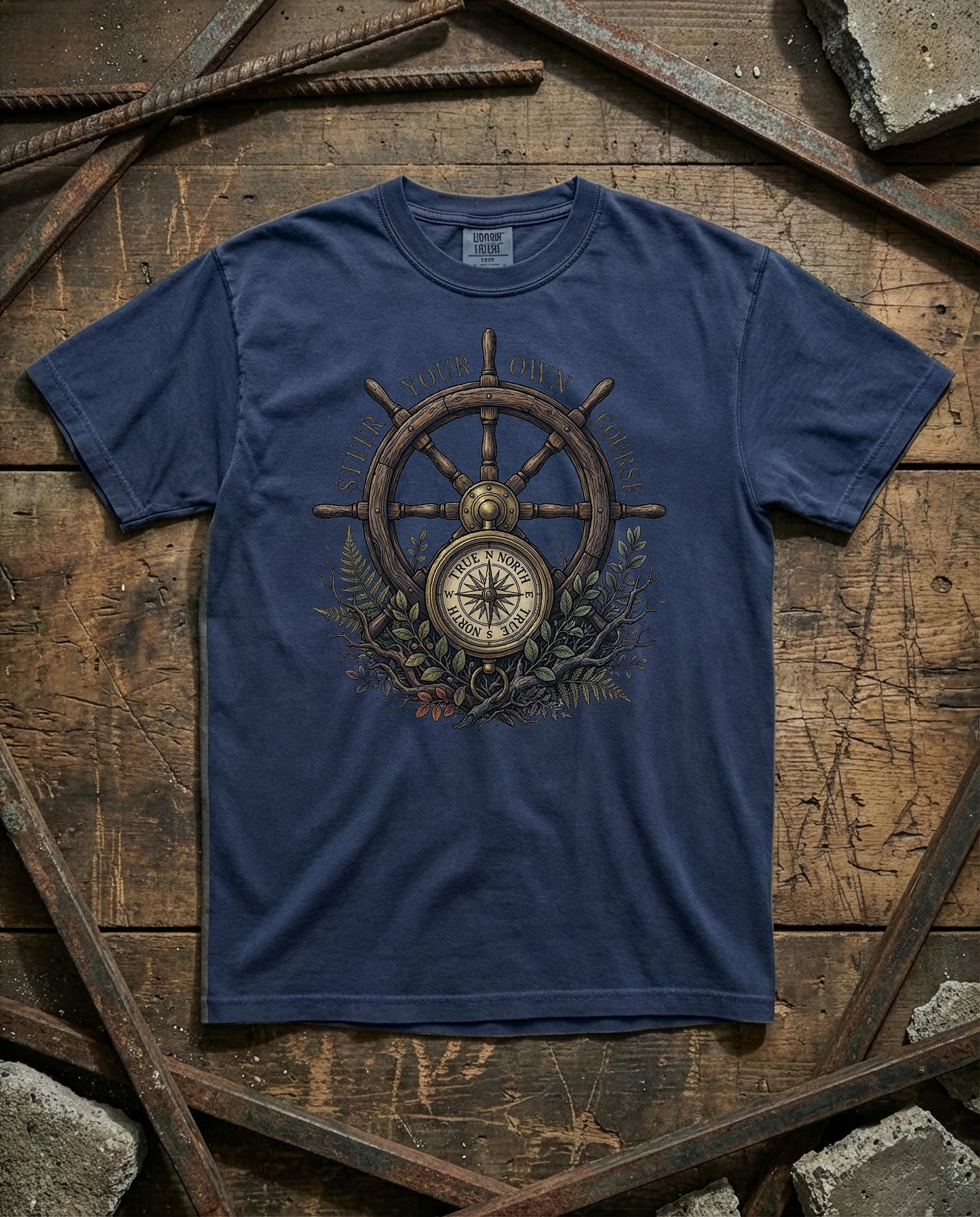 Compass Wheel | Heavyweight Tee