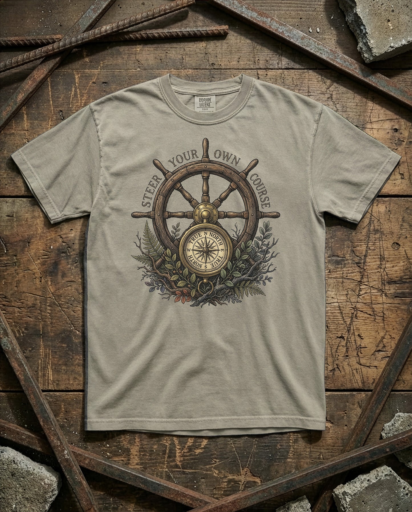 Compass Wheel | Heavyweight Tee