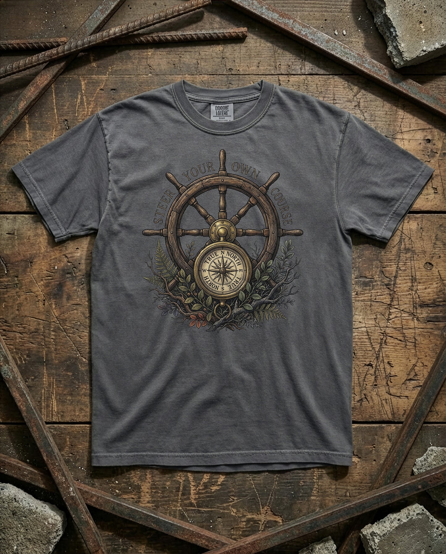 Compass Wheel | Heavyweight Tee