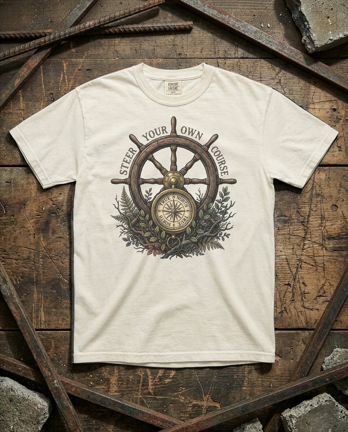Compass Wheel | Heavyweight Tee