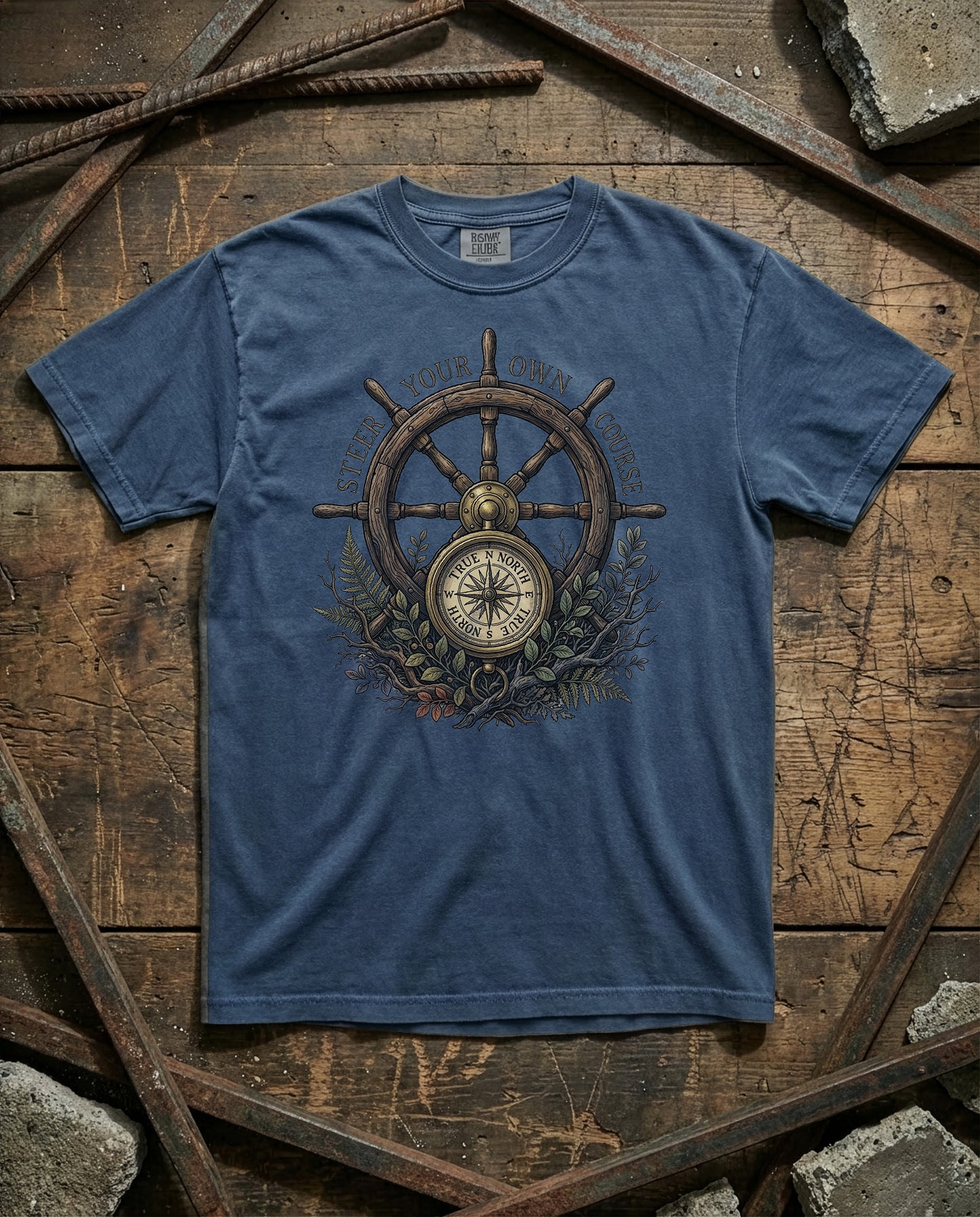 Compass Wheel | Heavyweight Tee
