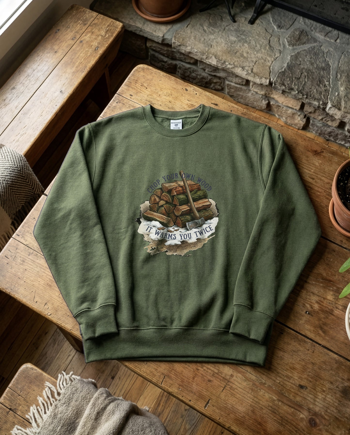 Woodpile | Standard Issue Crewneck