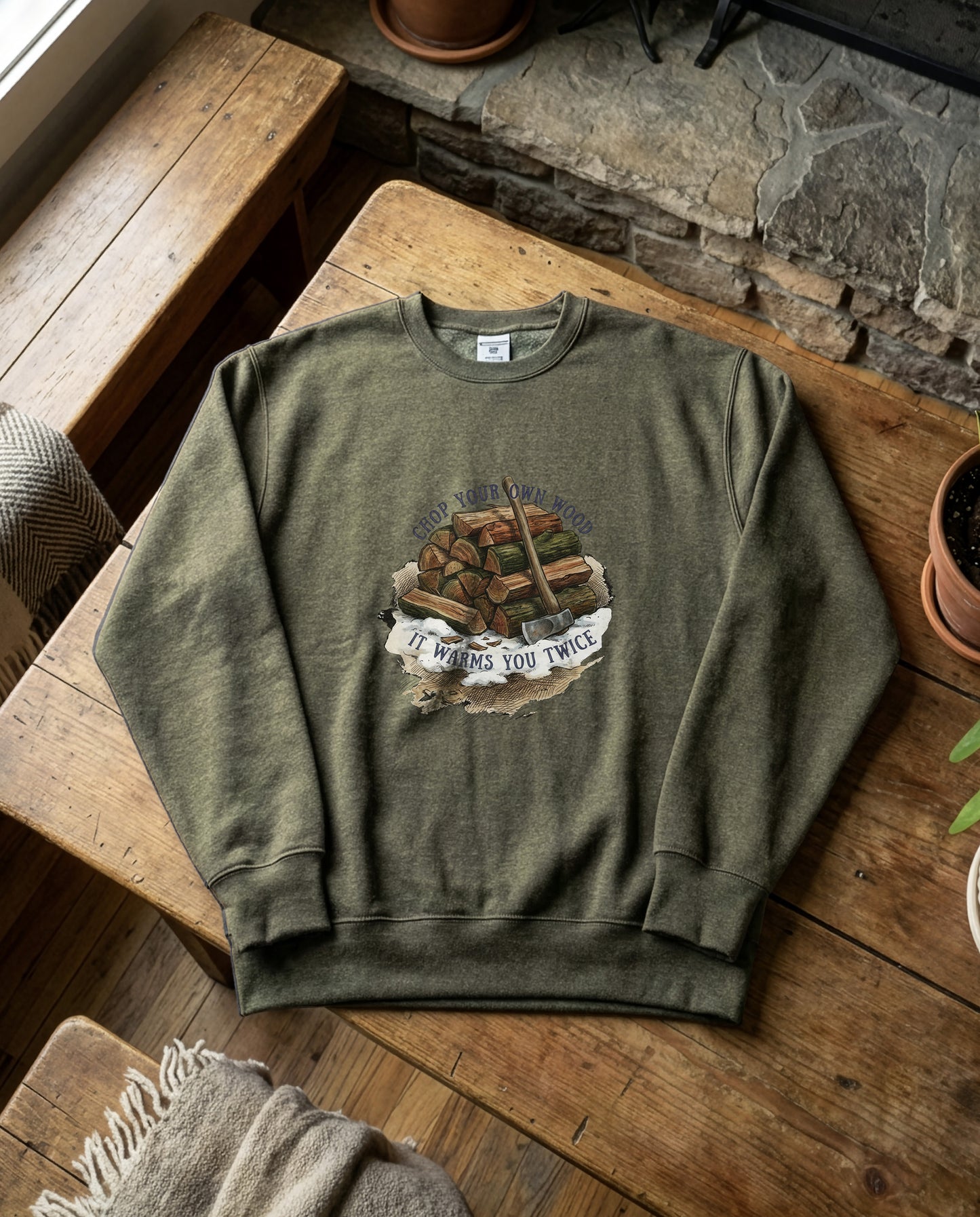 Woodpile | Standard Issue Crewneck