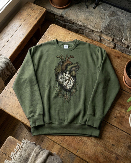 Morally Grey | Standard Issue Crewneck