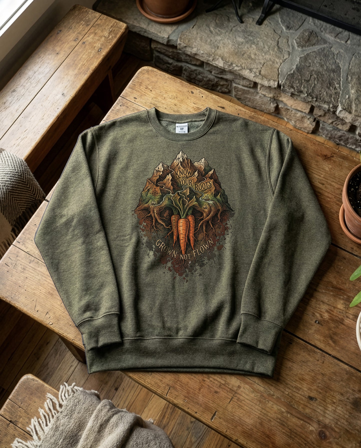 Deep Root | Standard Issue Crewneck
