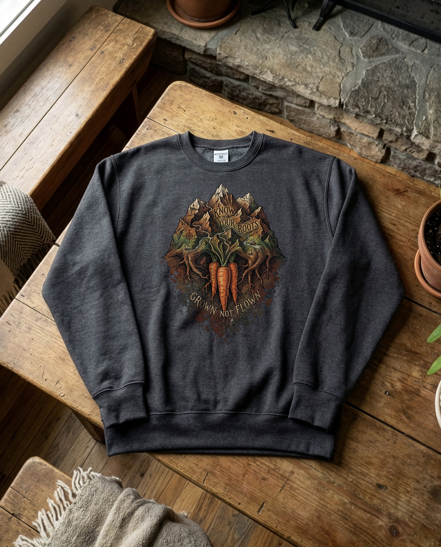 Deep Root | Standard Issue Crewneck