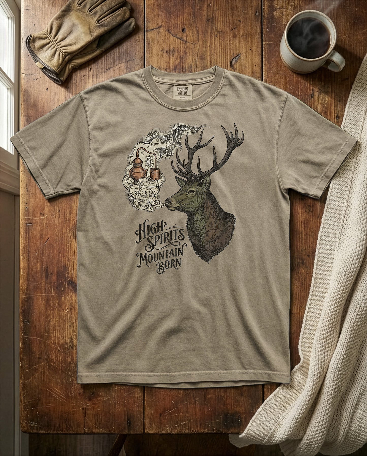 Stag's Breath | Heavyweight Tee