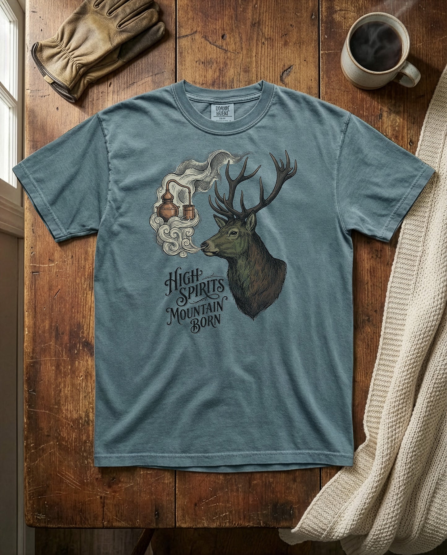Stag's Breath | Heavyweight Tee