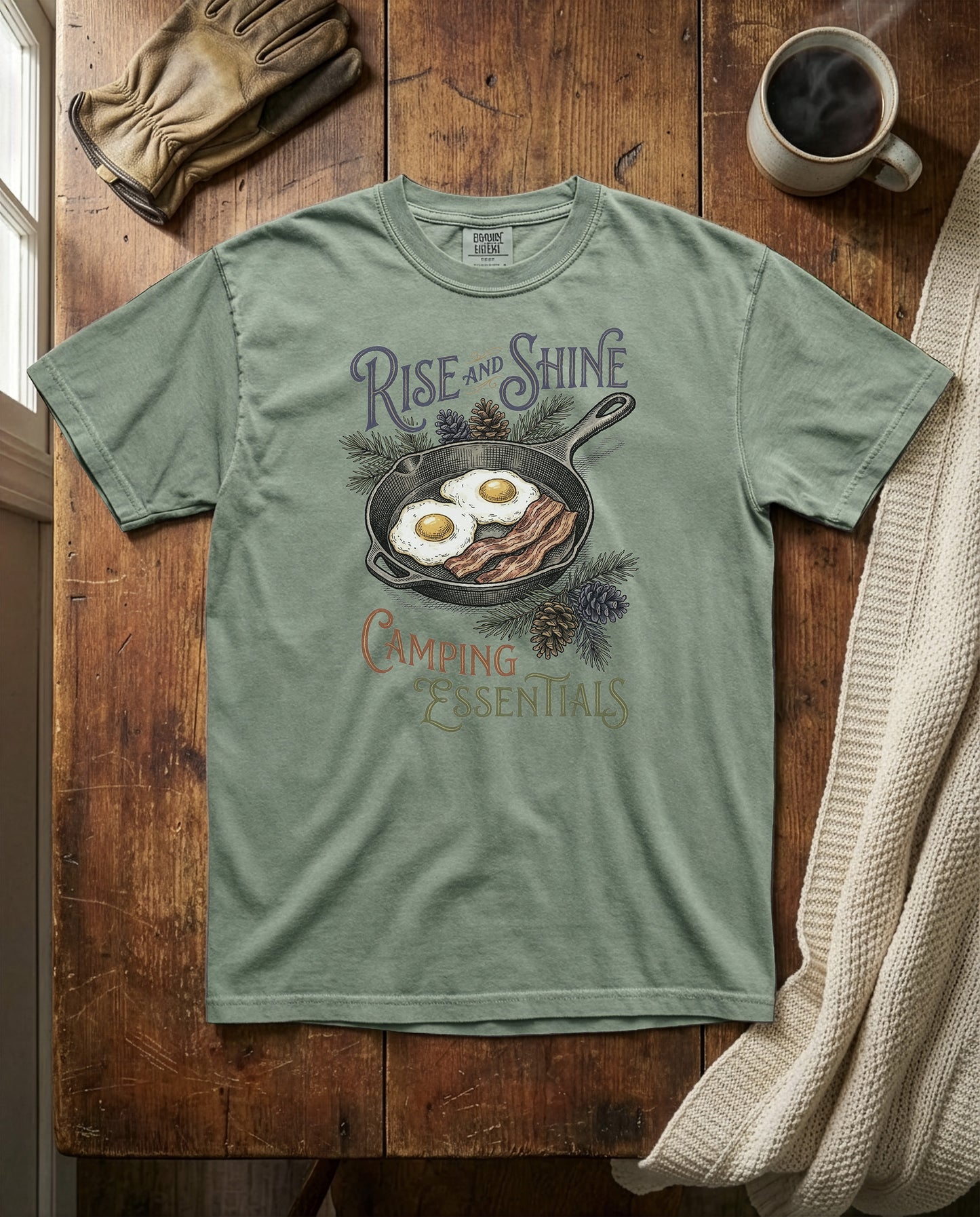 Bacon & Eggs | Heavyweight Tee