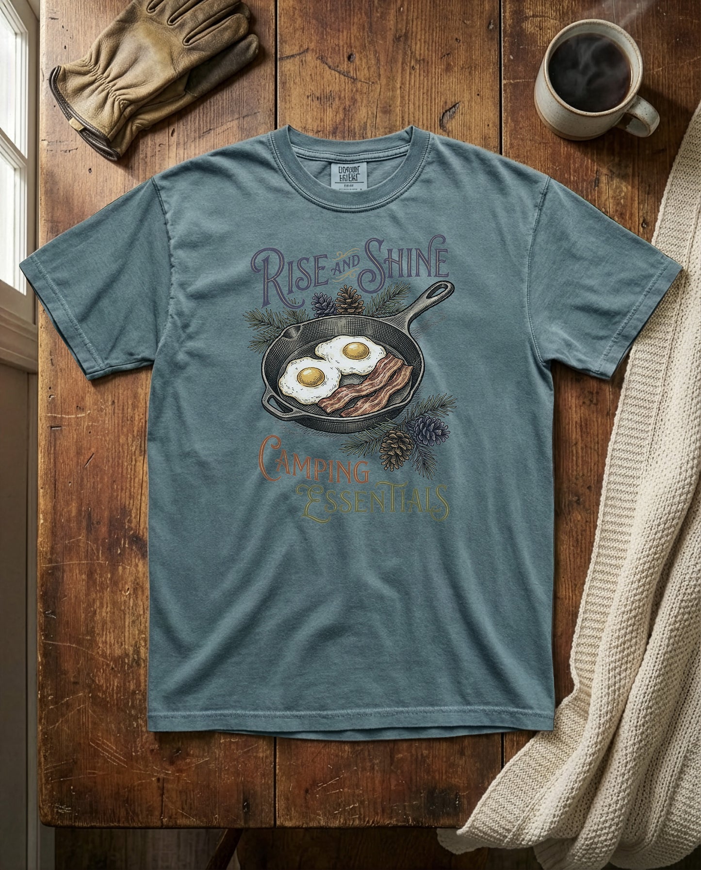 Bacon & Eggs | Heavyweight Tee