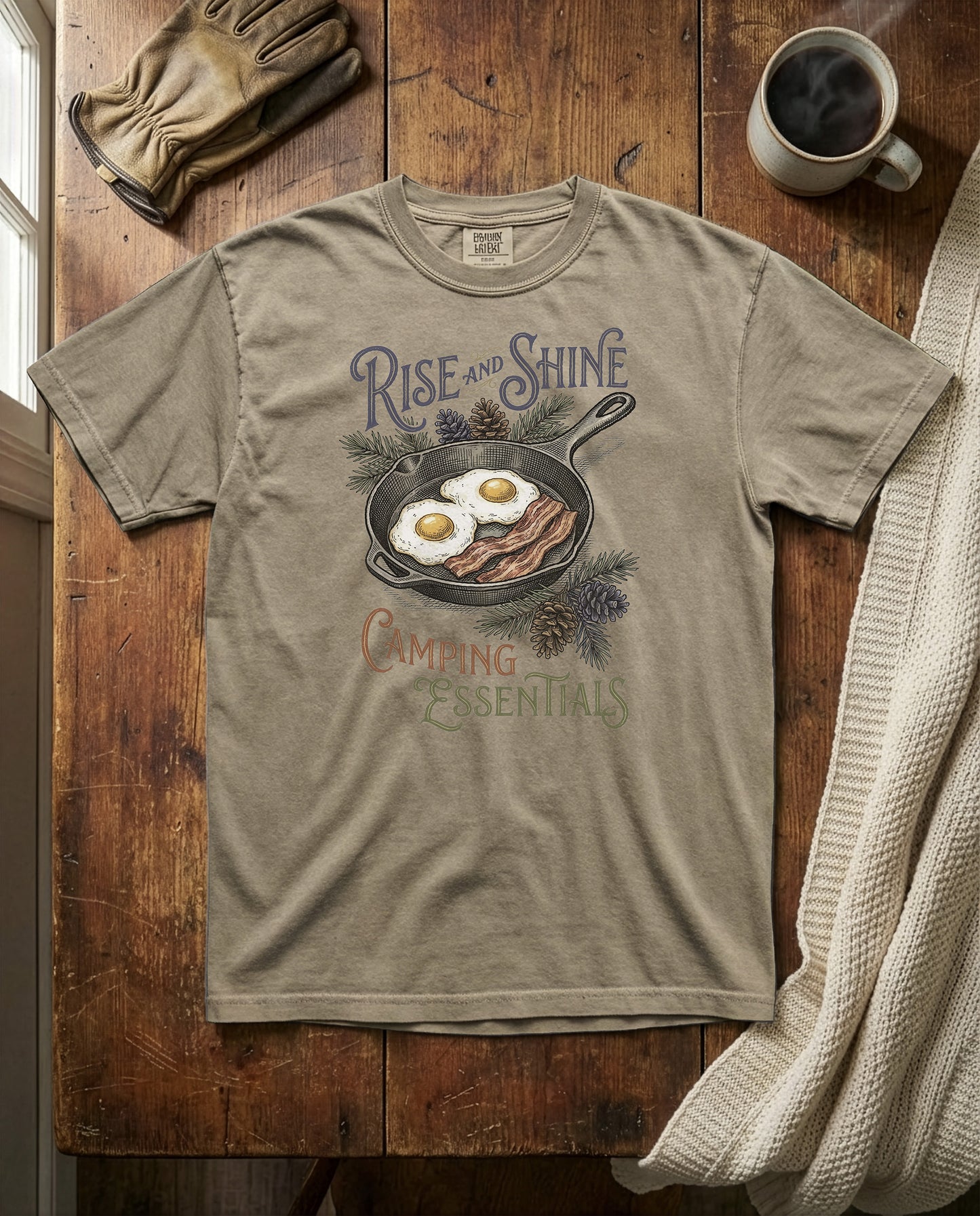Bacon & Eggs | Heavyweight Tee