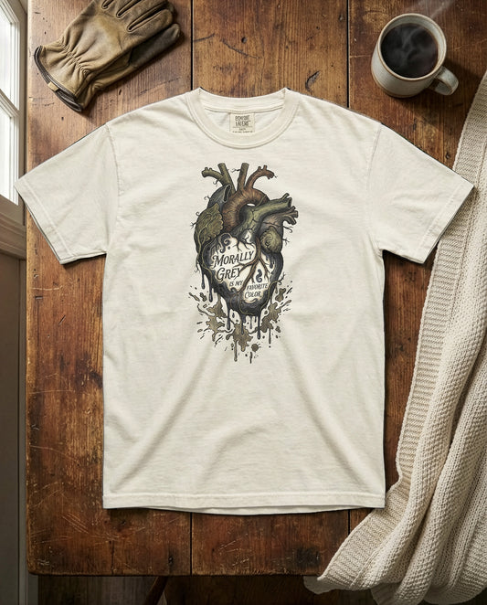 Morally Grey | Heavyweight Tee