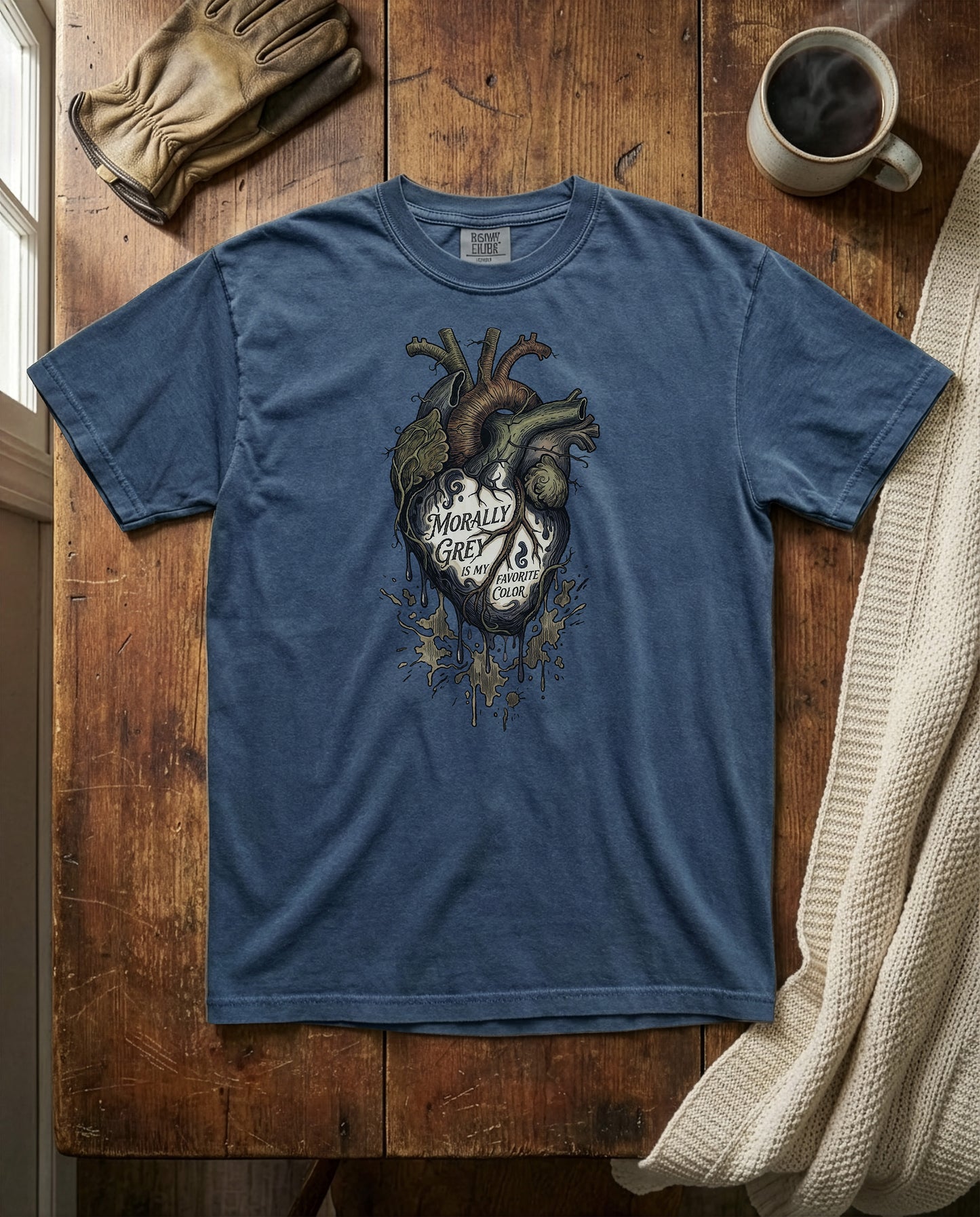 Morally Grey | Heavyweight Tee