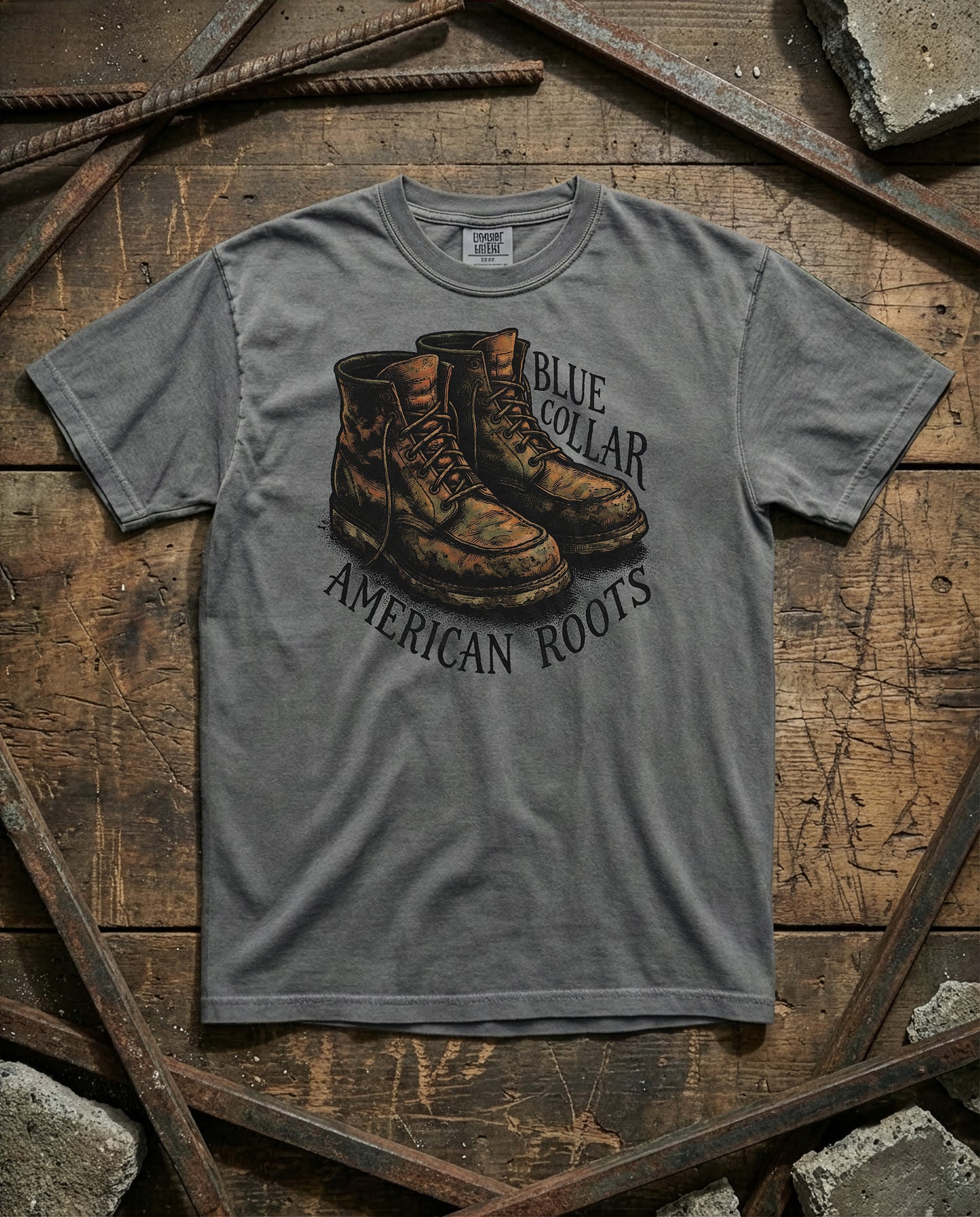 Work Boots | Heavyweight Tee