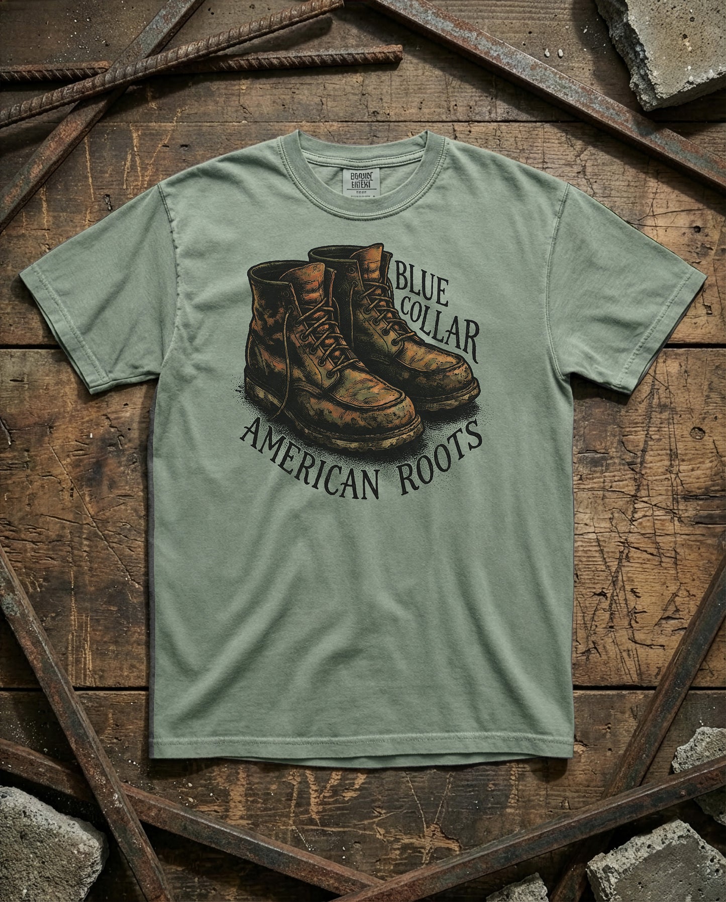 Work Boots | Heavyweight Tee