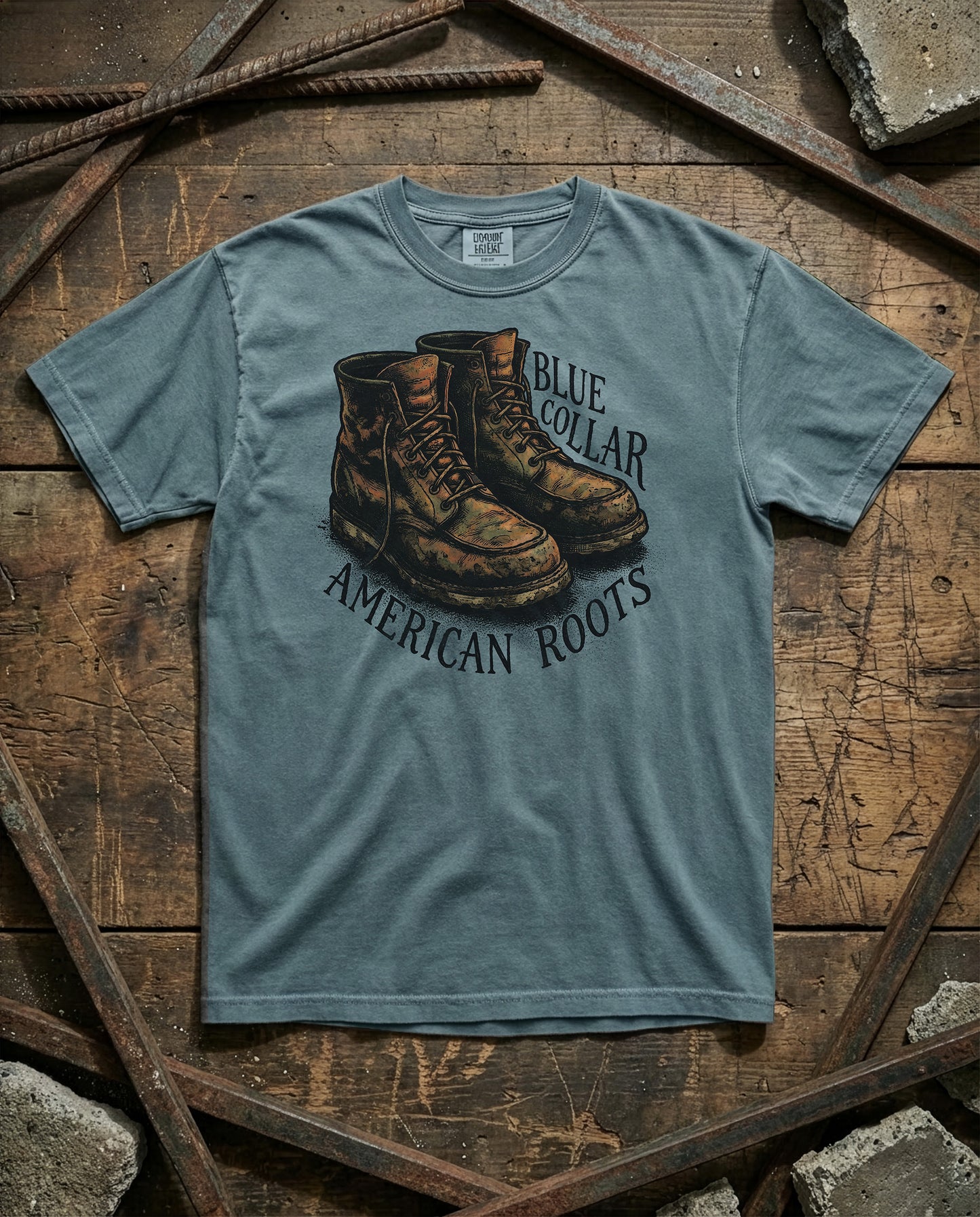 Work Boots | Heavyweight Tee