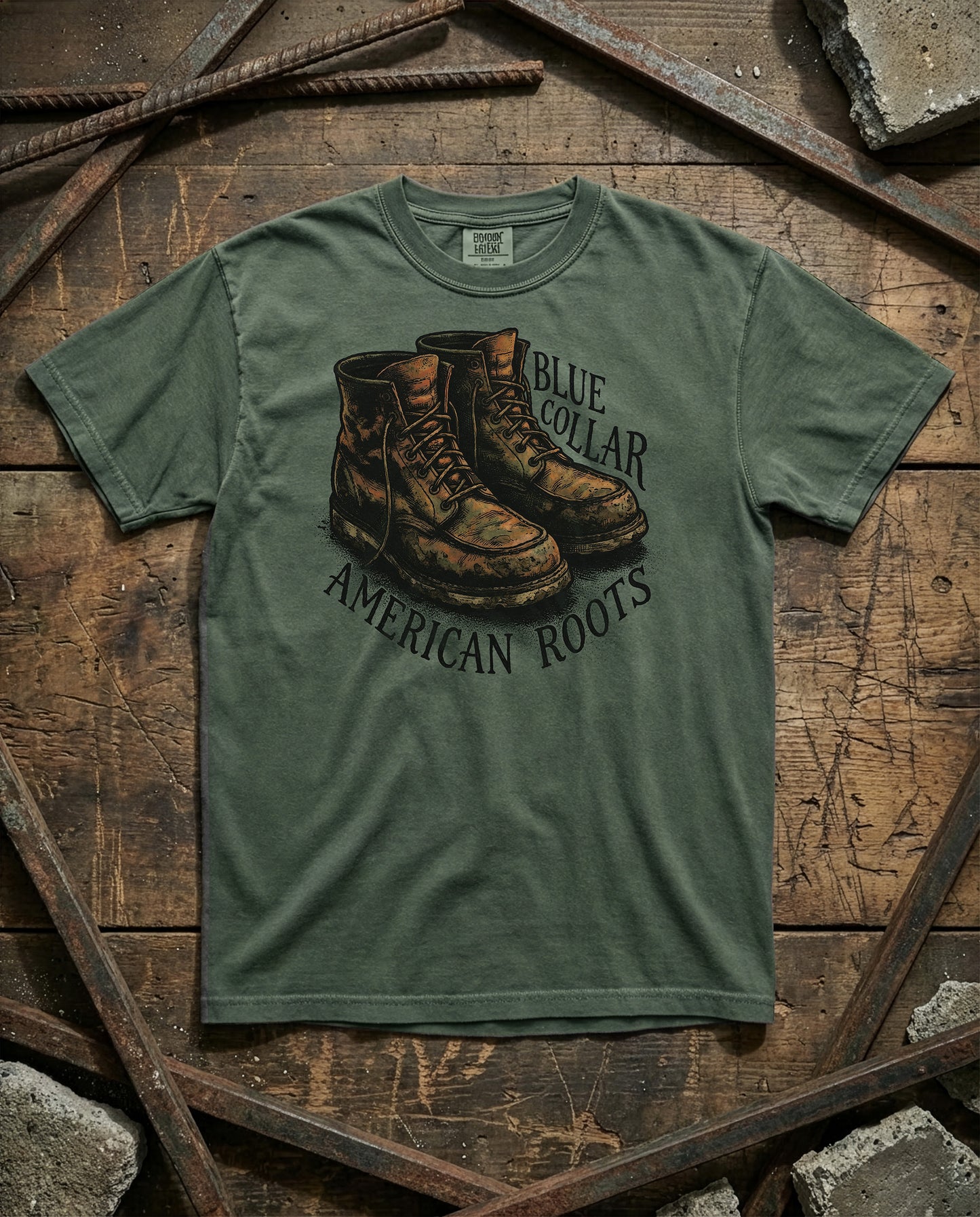 Work Boots | Heavyweight Tee