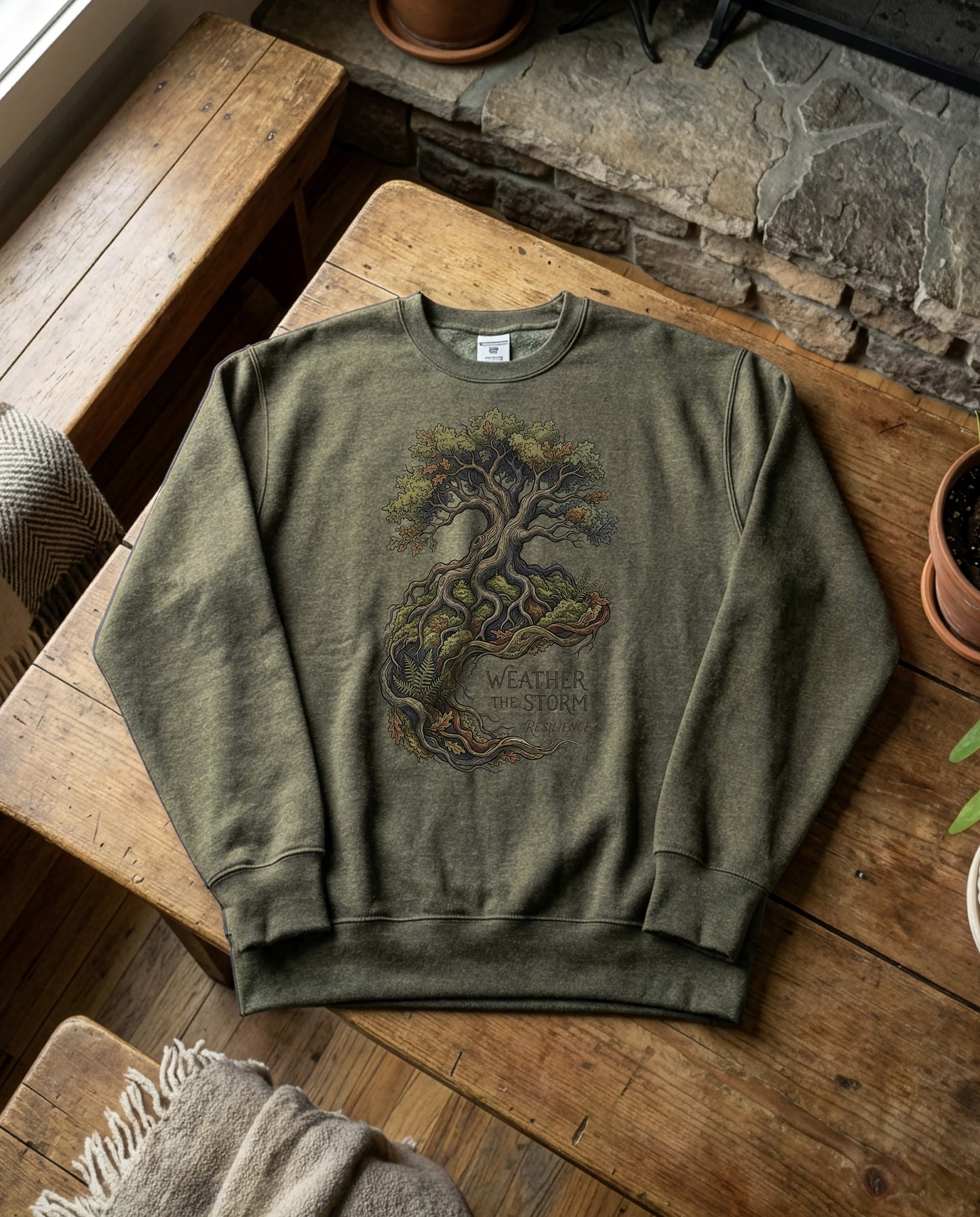 Oak Roots | Standard Issue Crewneck