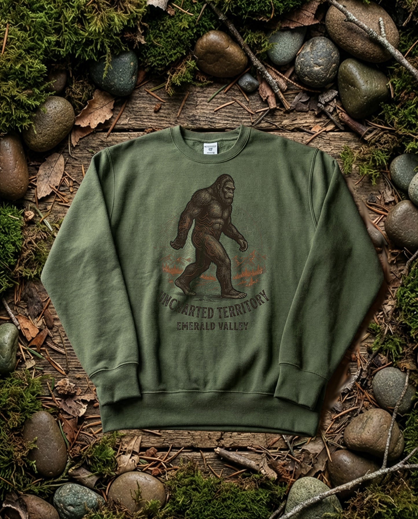 Topographic Walker | Standard Issue Crewneck