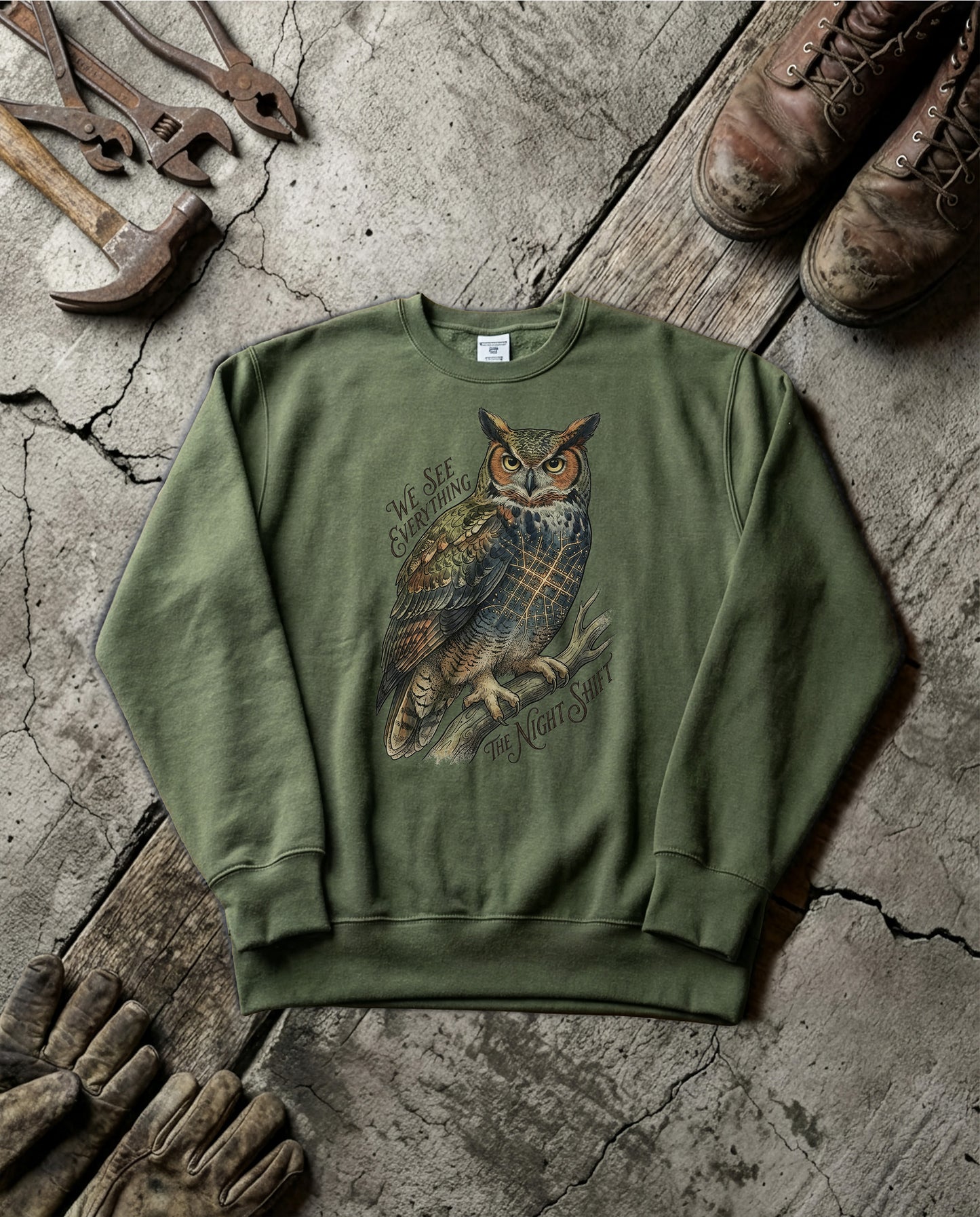 Night Owl | Standard Issue Crewneck