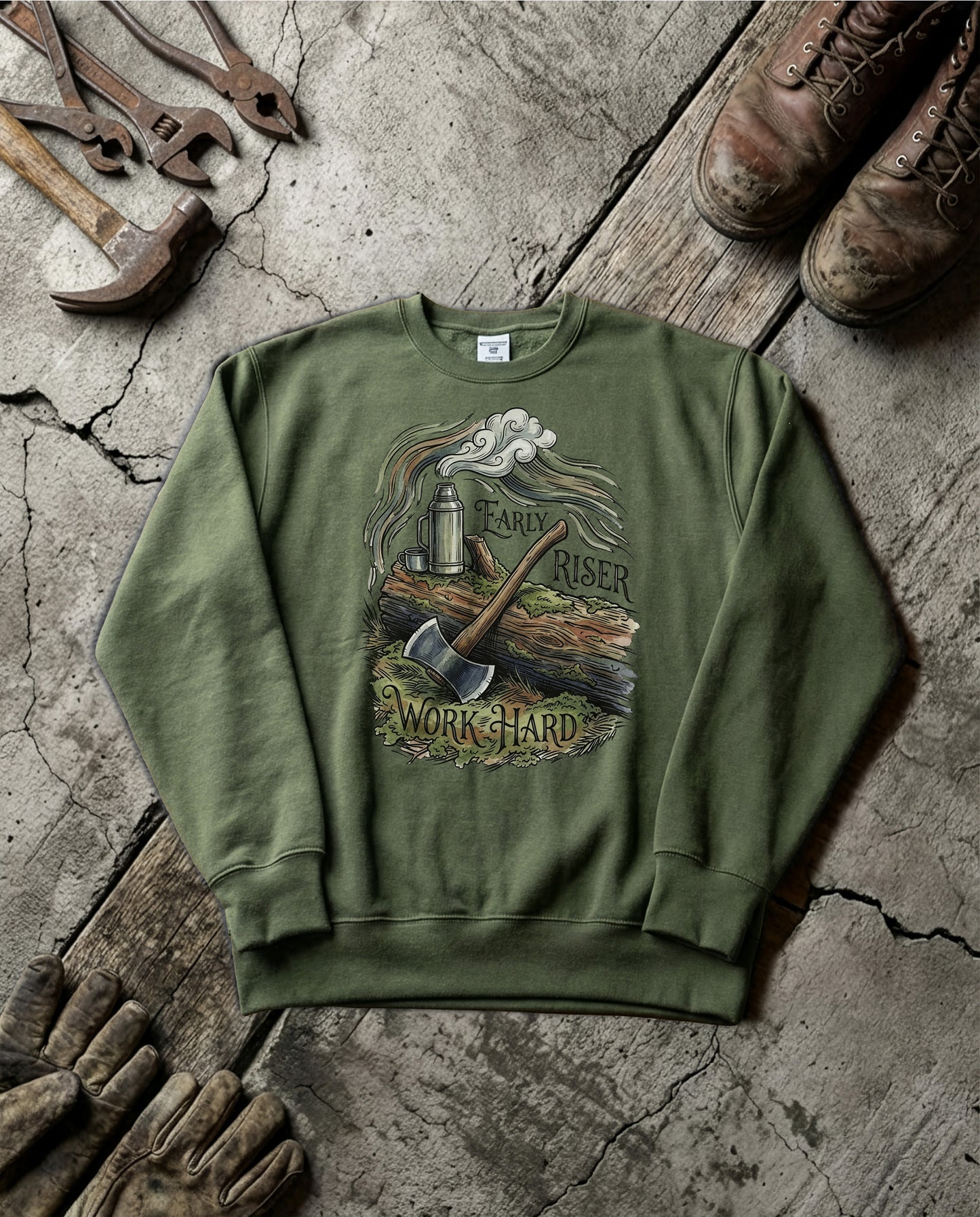 Axe & Coffee | Standard Issue Crewneck