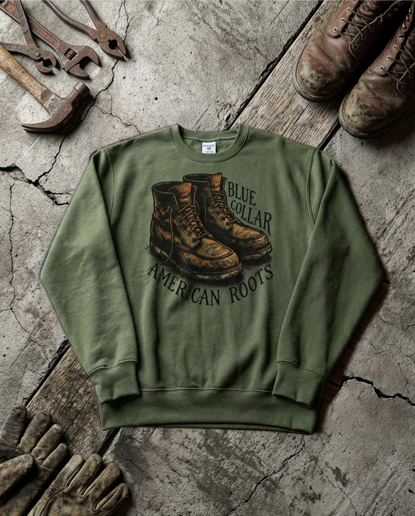Work Boots | Standard Issue Crewneck