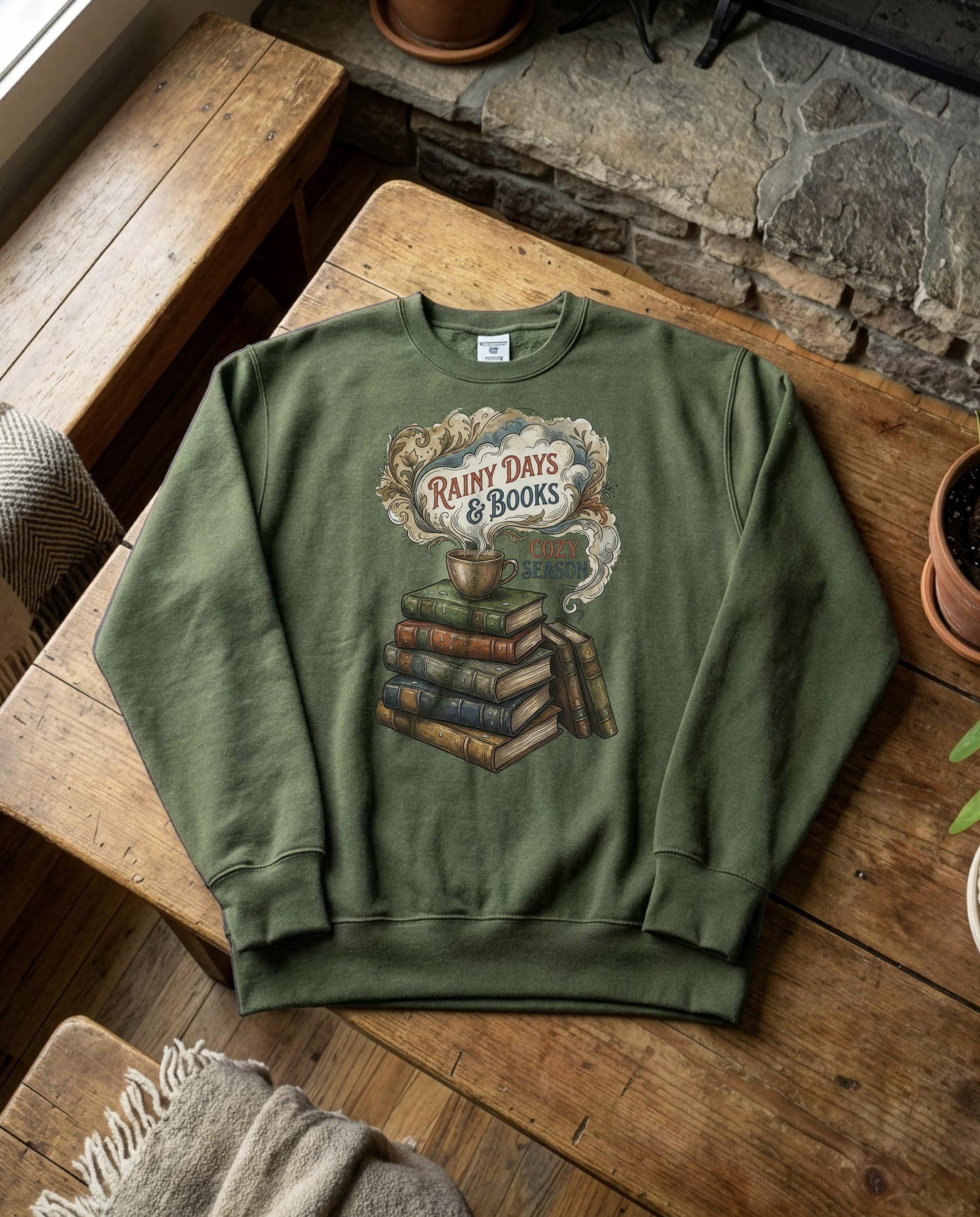 Rainy Read | Standard Issue Crewneck
