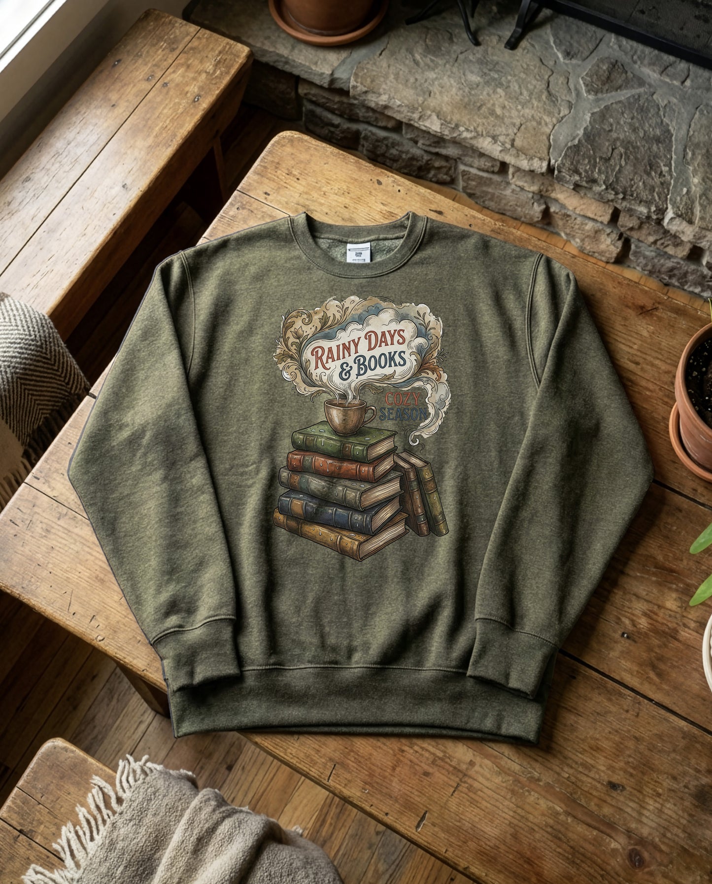 Rainy Read | Standard Issue Crewneck