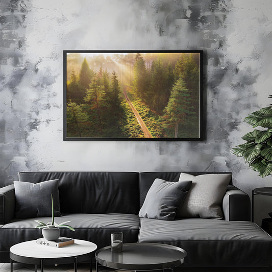 Whispering Pines – Tranquil Woodland Scene