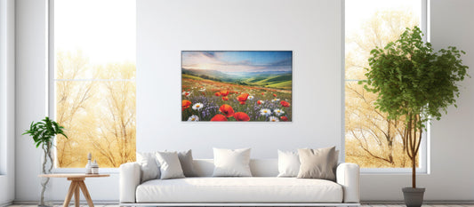 Floral Symphony – Blooming Field Wall Print