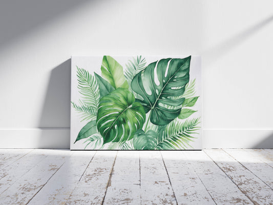 Jungle Calm – Monstera Botanical Print