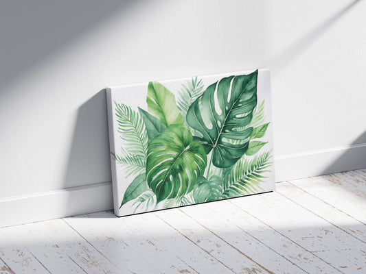 Jungle Calm – Monstera Botanical Print