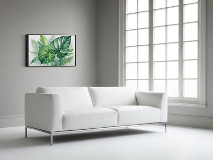 Jungle Calm – Monstera Botanical Print