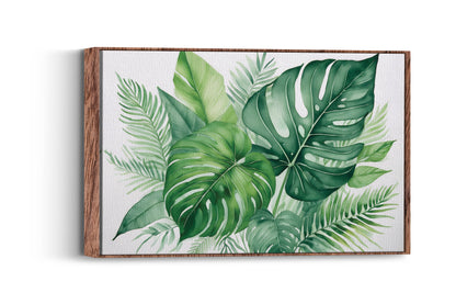 Jungle Calm – Monstera Botanical Print