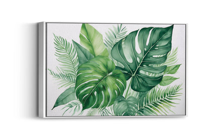Jungle Calm – Monstera Botanical Print
