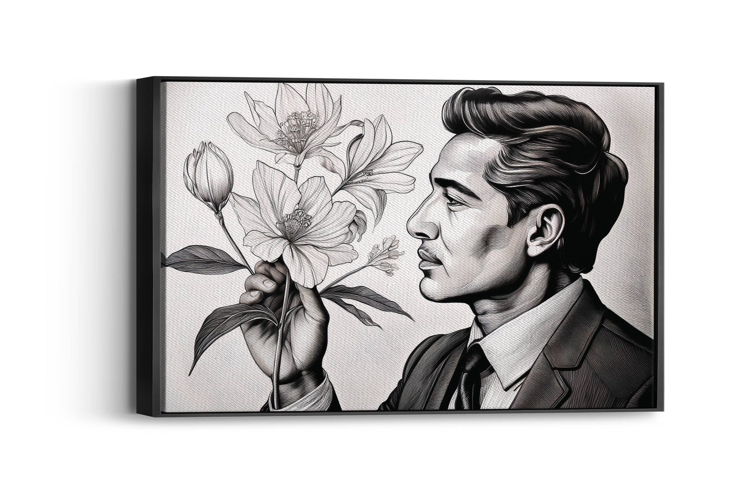 Bloom in Ink – Minimal Botanical Sketch