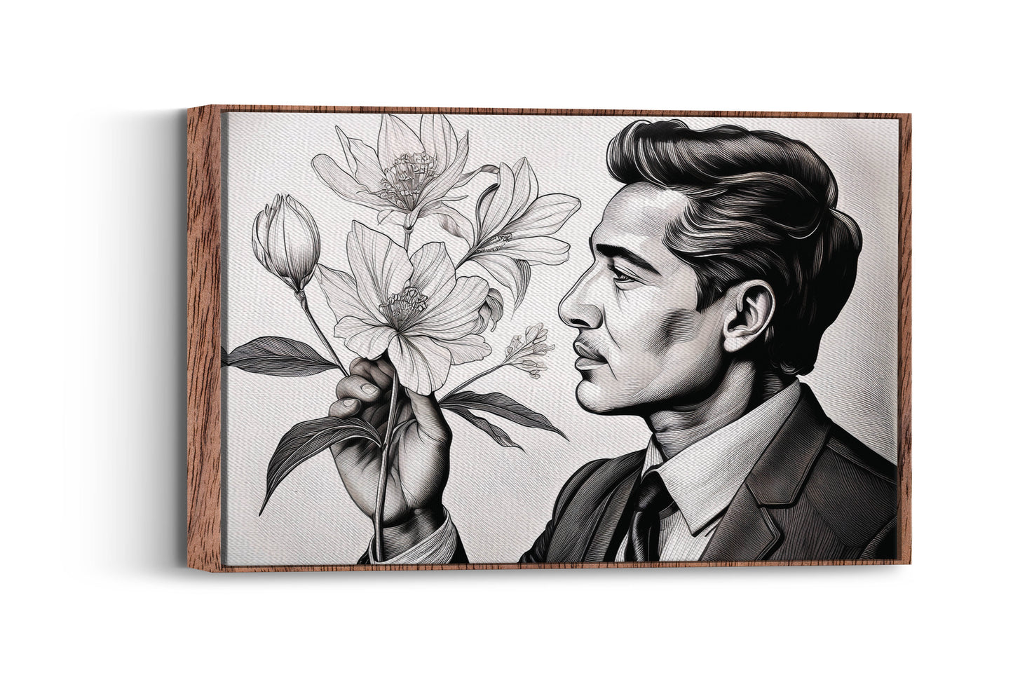Bloom in Ink – Minimal Botanical Sketch