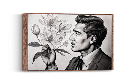 Bloom in Ink – Minimal Botanical Sketch