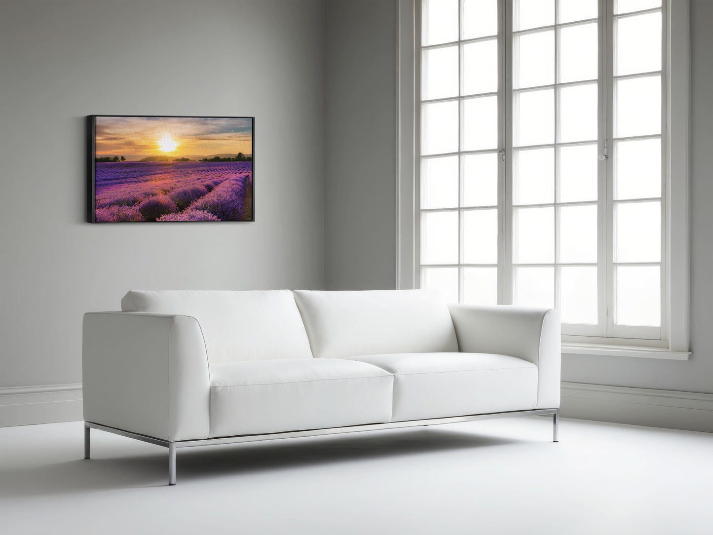 French Bloom – Purple Fields of Calm