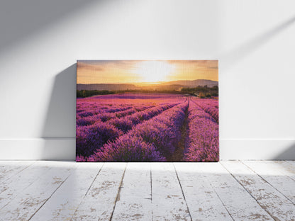 Scent of Summer – Lavender Landscape Print