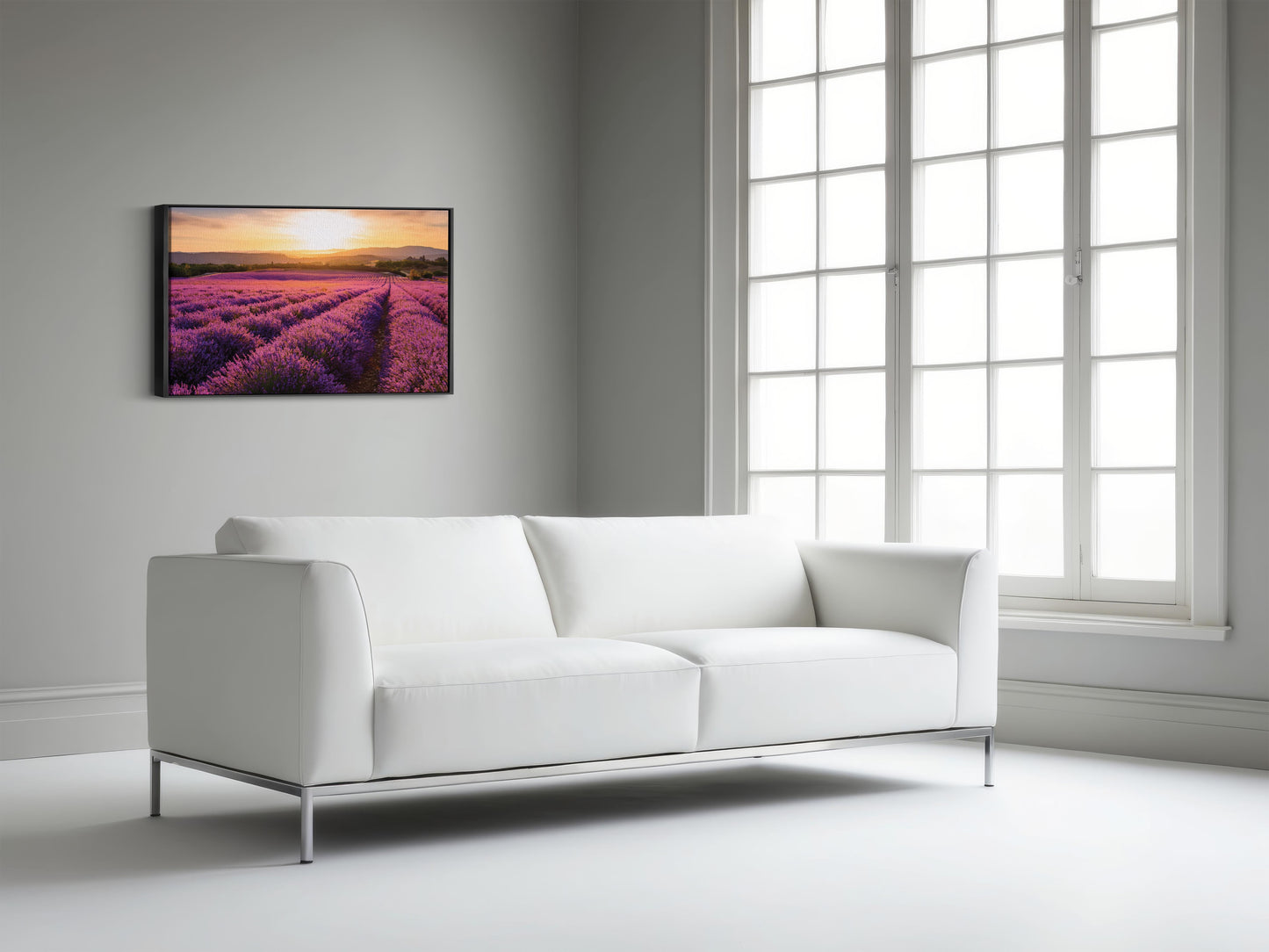 Scent of Summer – Lavender Landscape Print